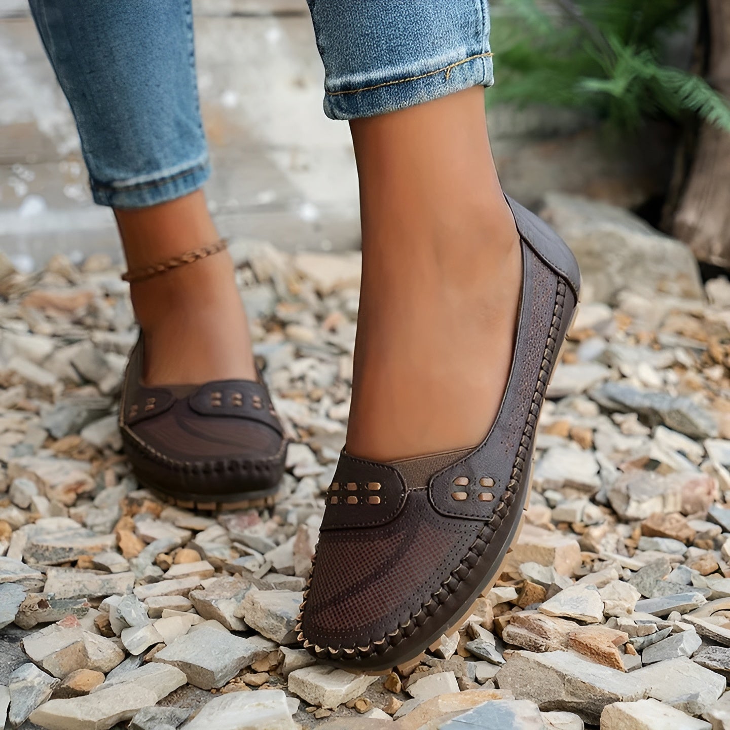 Gerda™ | Ortopediska Platta Skor