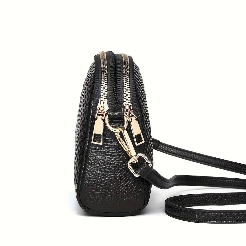 Camille™ | Mini sac bandoulière en simili crocodile