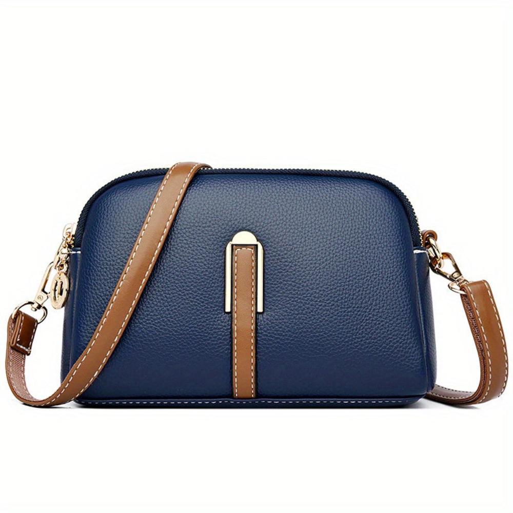 Camille™ | Sac bandoulière en relief à la litchi