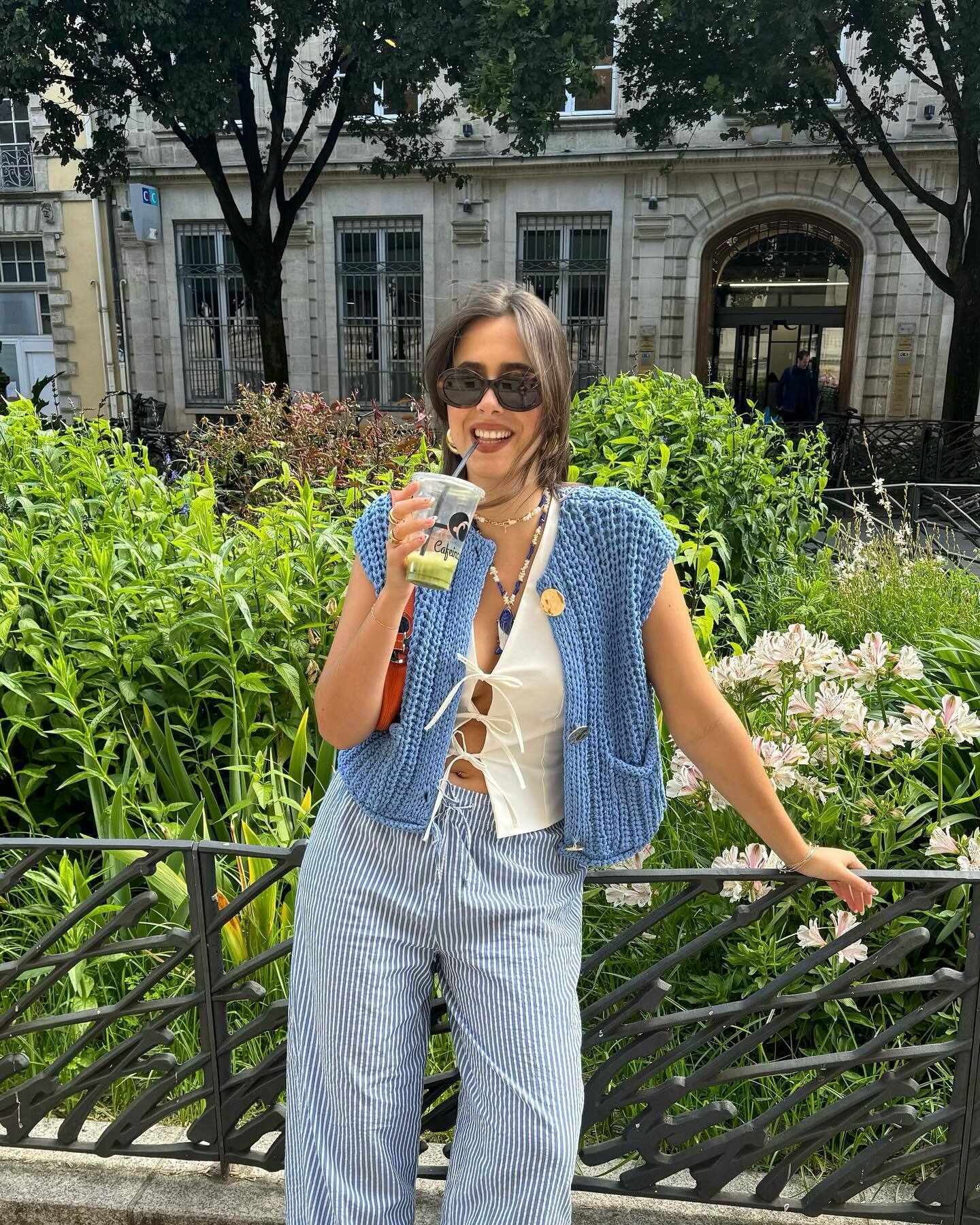 Camille™ | Gilet style tricoté
