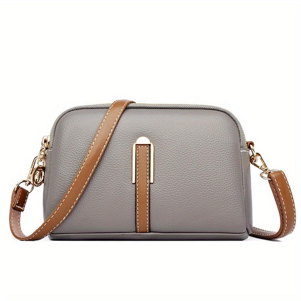 Camille™ | Sac bandoulière en relief à la litchi