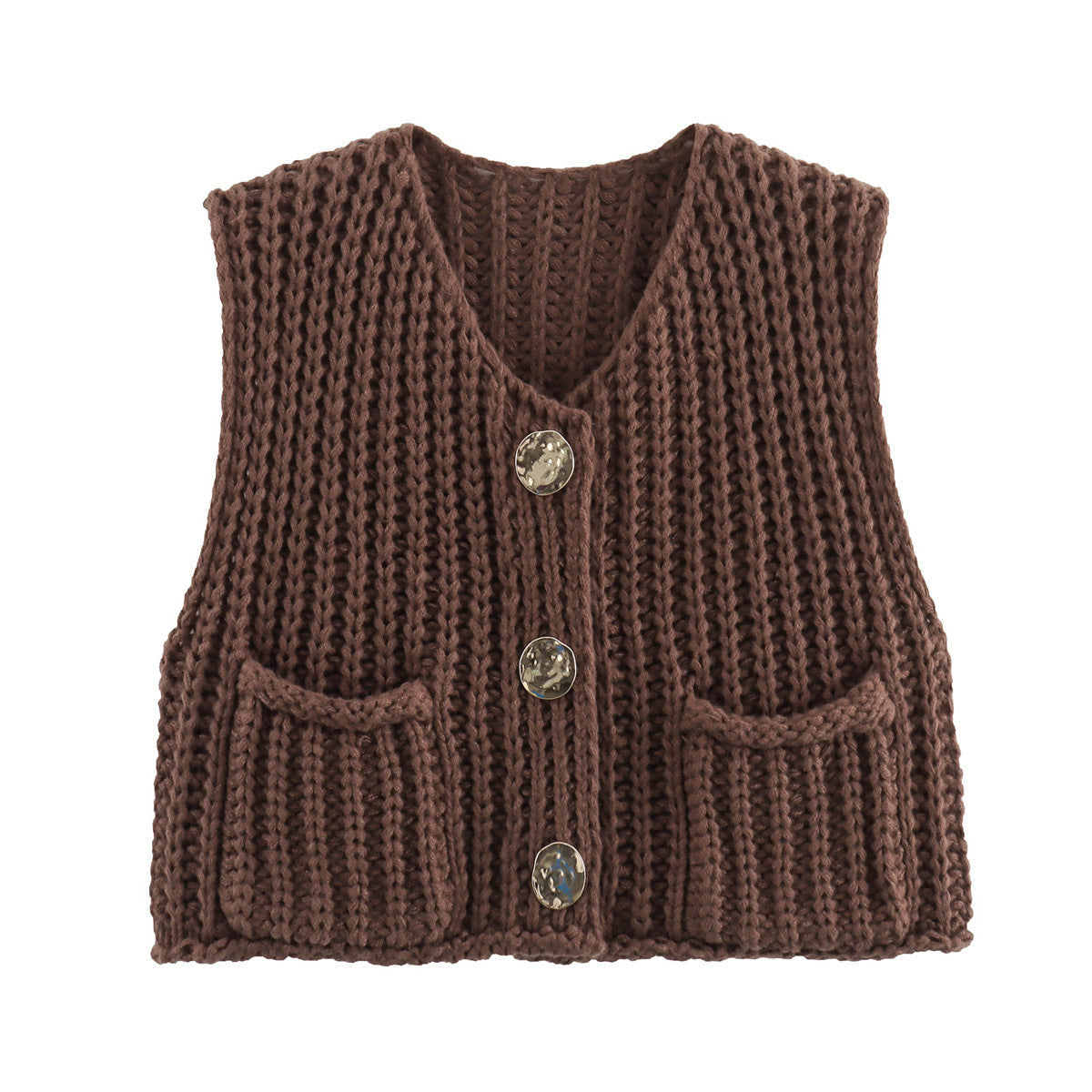 Camille™ | Gilet style tricoté