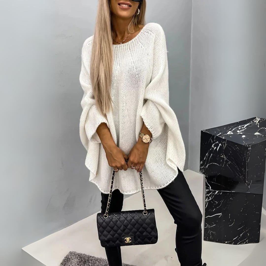 Camille™ | Pull élégant pour femme avec col rond