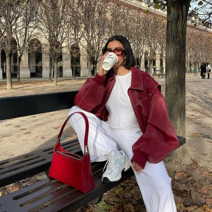 Camille™ | Veste en Cuir
