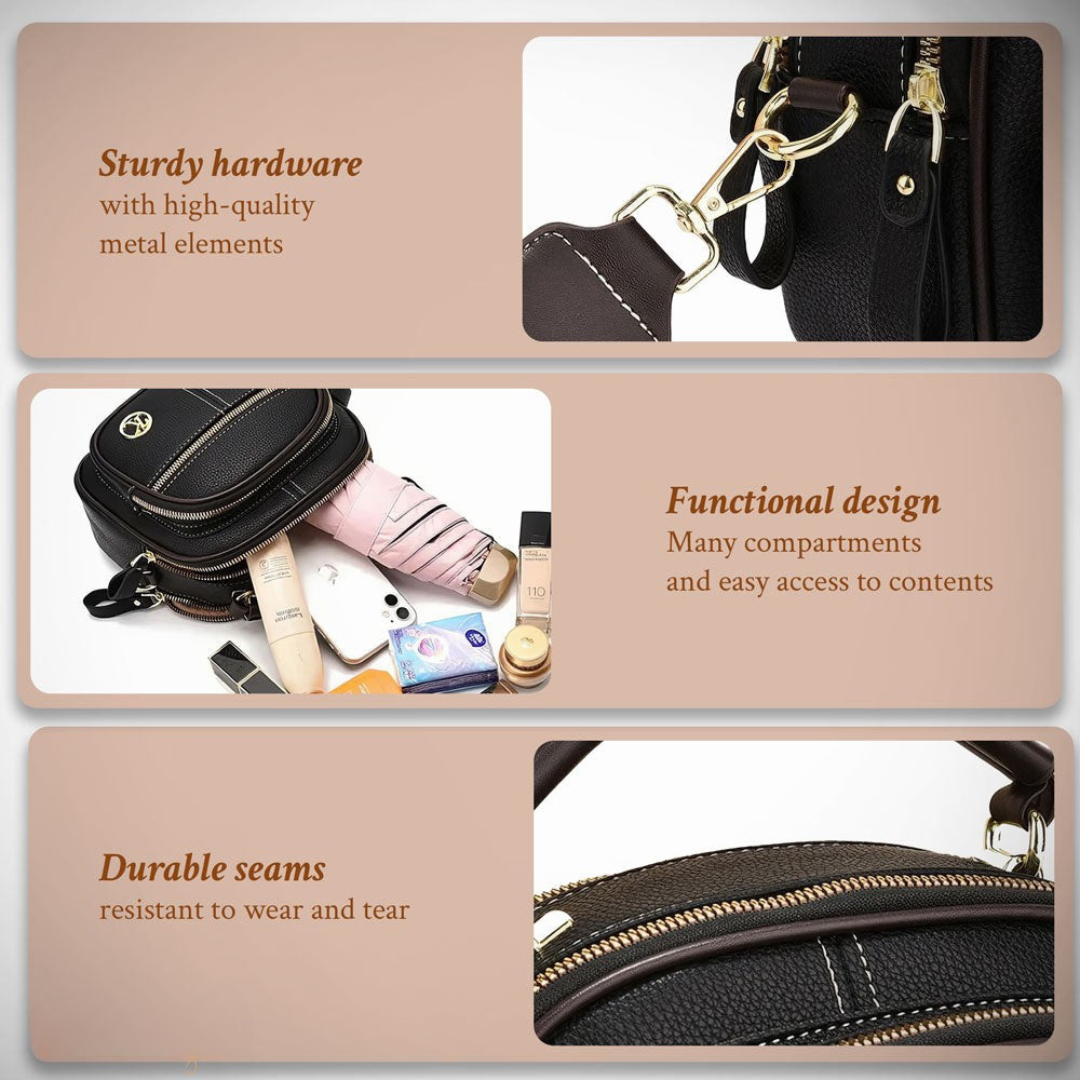 Camille™ | Sac élégant intemporel avec bandoulière
