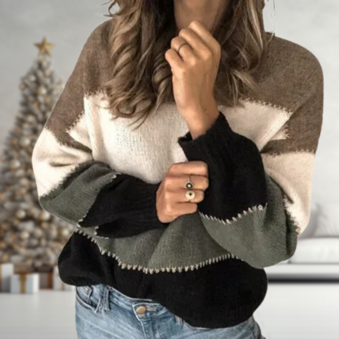Camille™ | PULLOVER À RAYURES RAFFINÉ