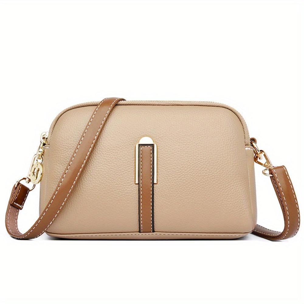 Camille™ | Sac bandoulière en relief à la litchi