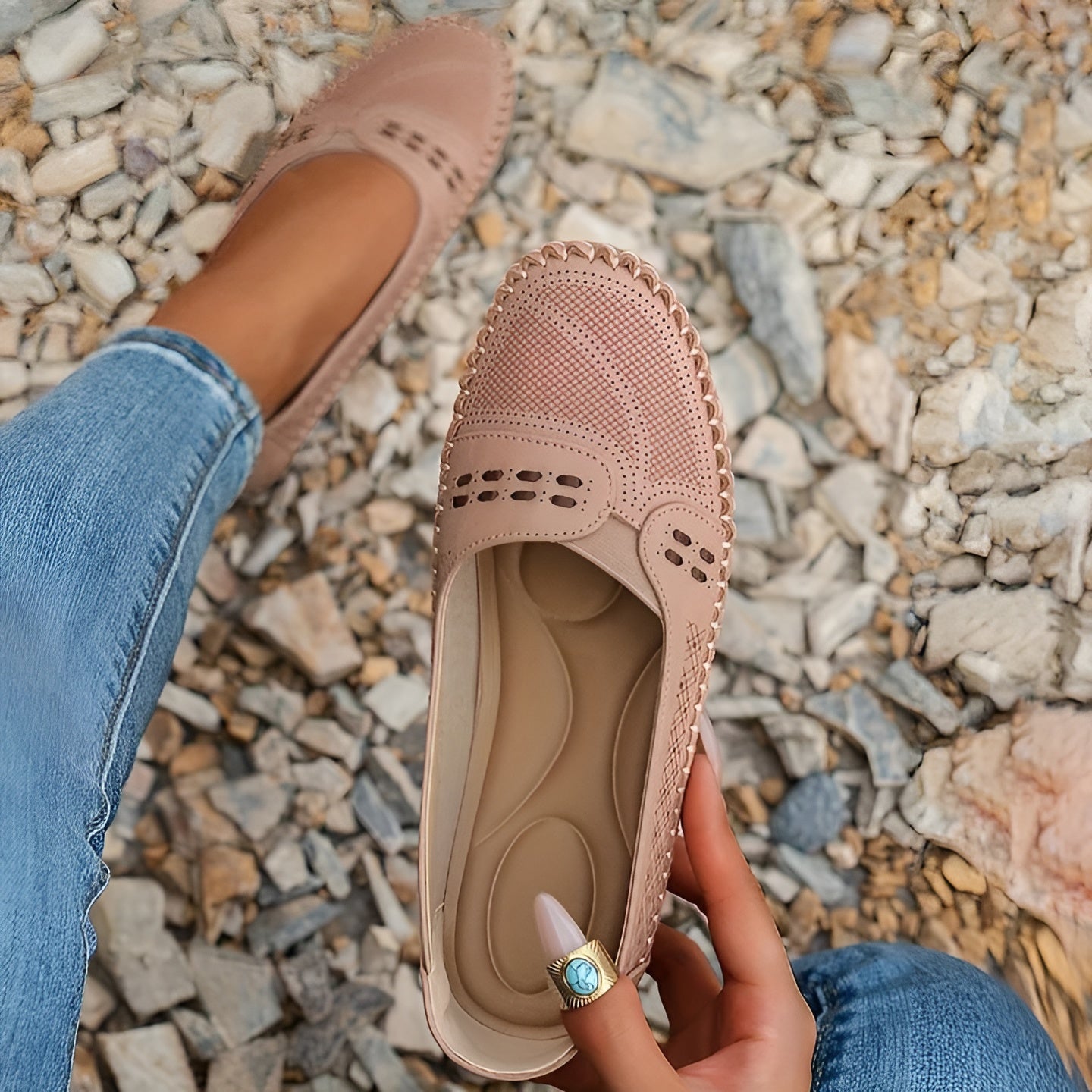 Gerda™ | Ortopediska Platta Skor