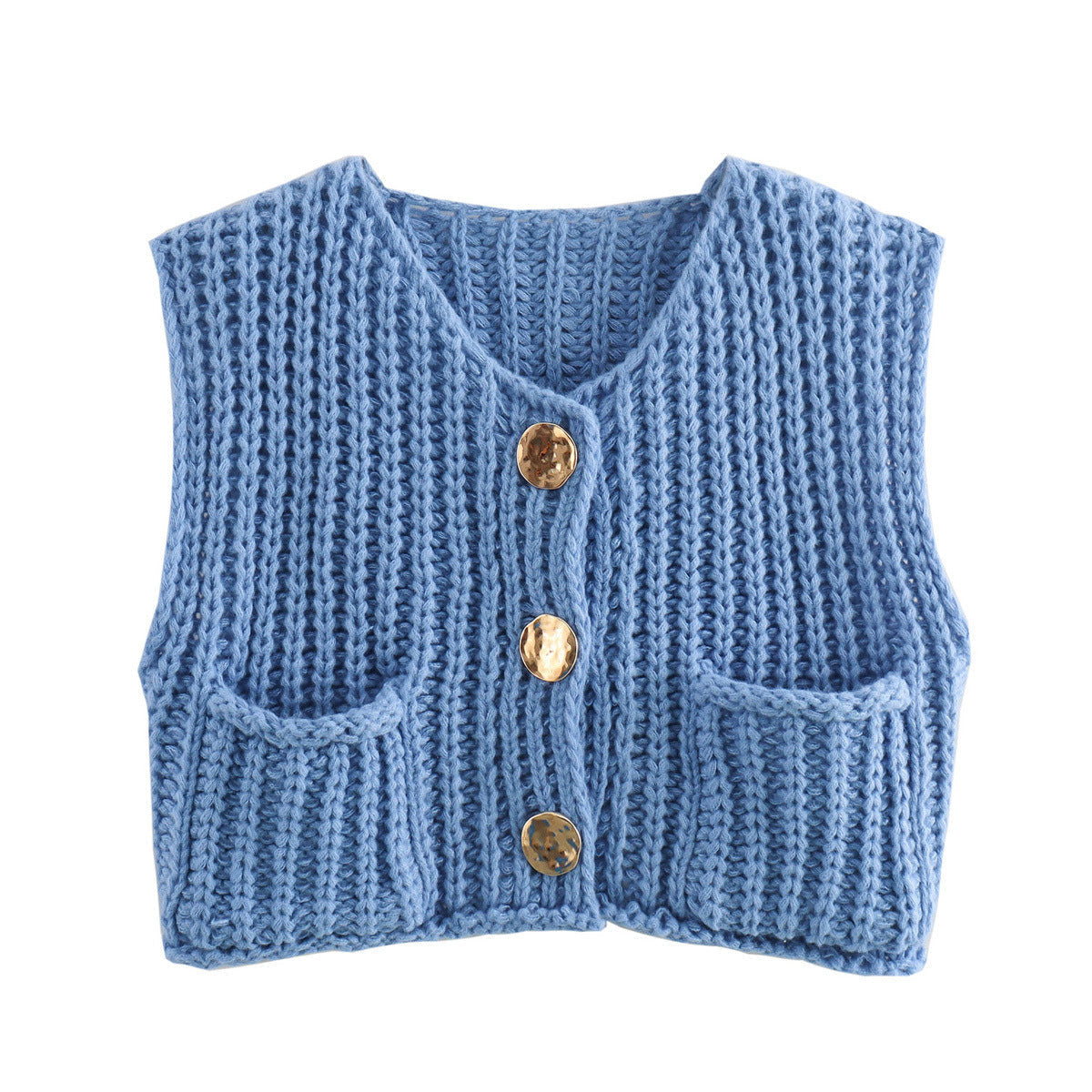 Camille™ | Gilet style tricoté