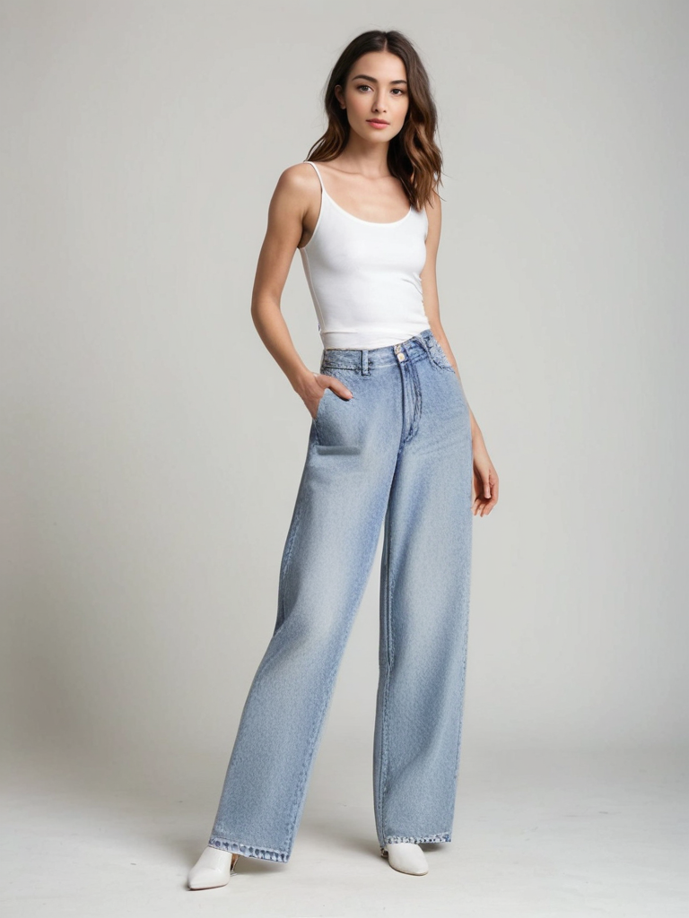 Camille™ | Jean Patchwork Destroyed