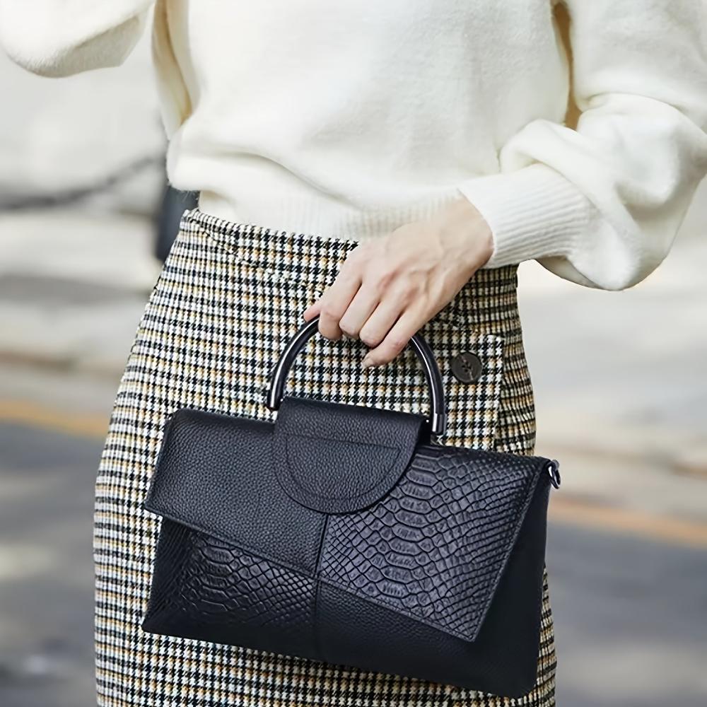 Camille™ | Sac de luxe à motif crocodile