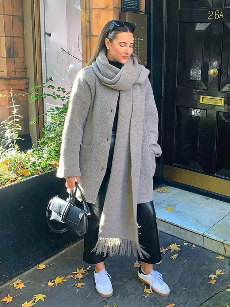 Camille™ | Manteau Châle Essentiel