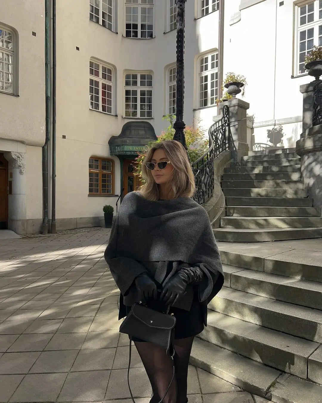 Camille™ | Manteau Écharpe Chic