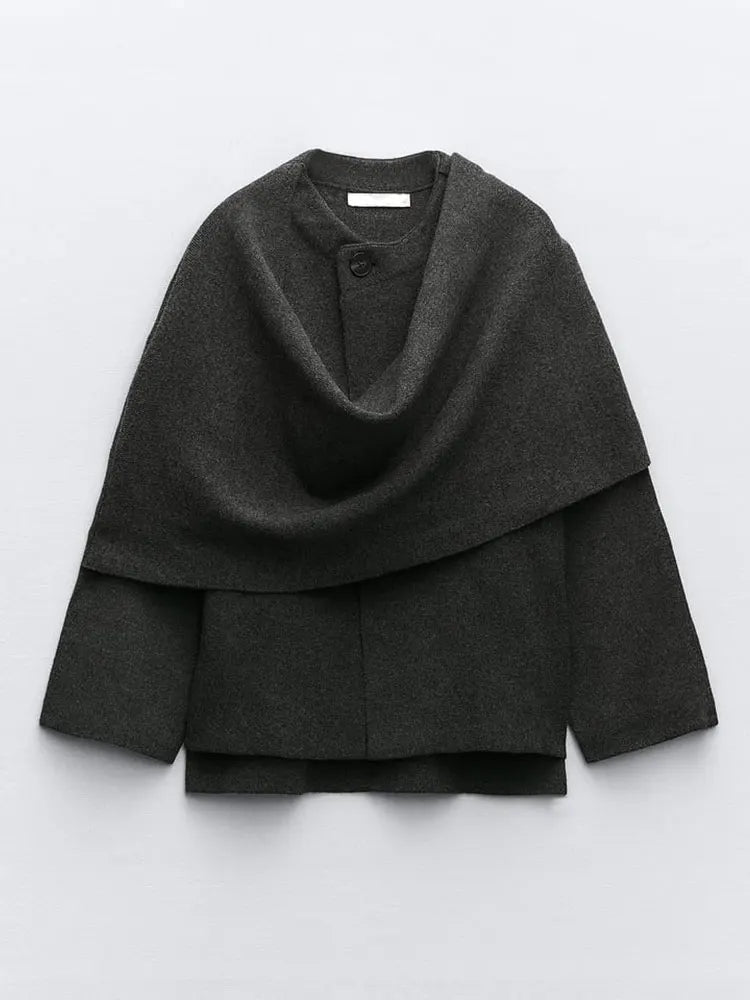 Camille™ | Manteau Écharpe Chic