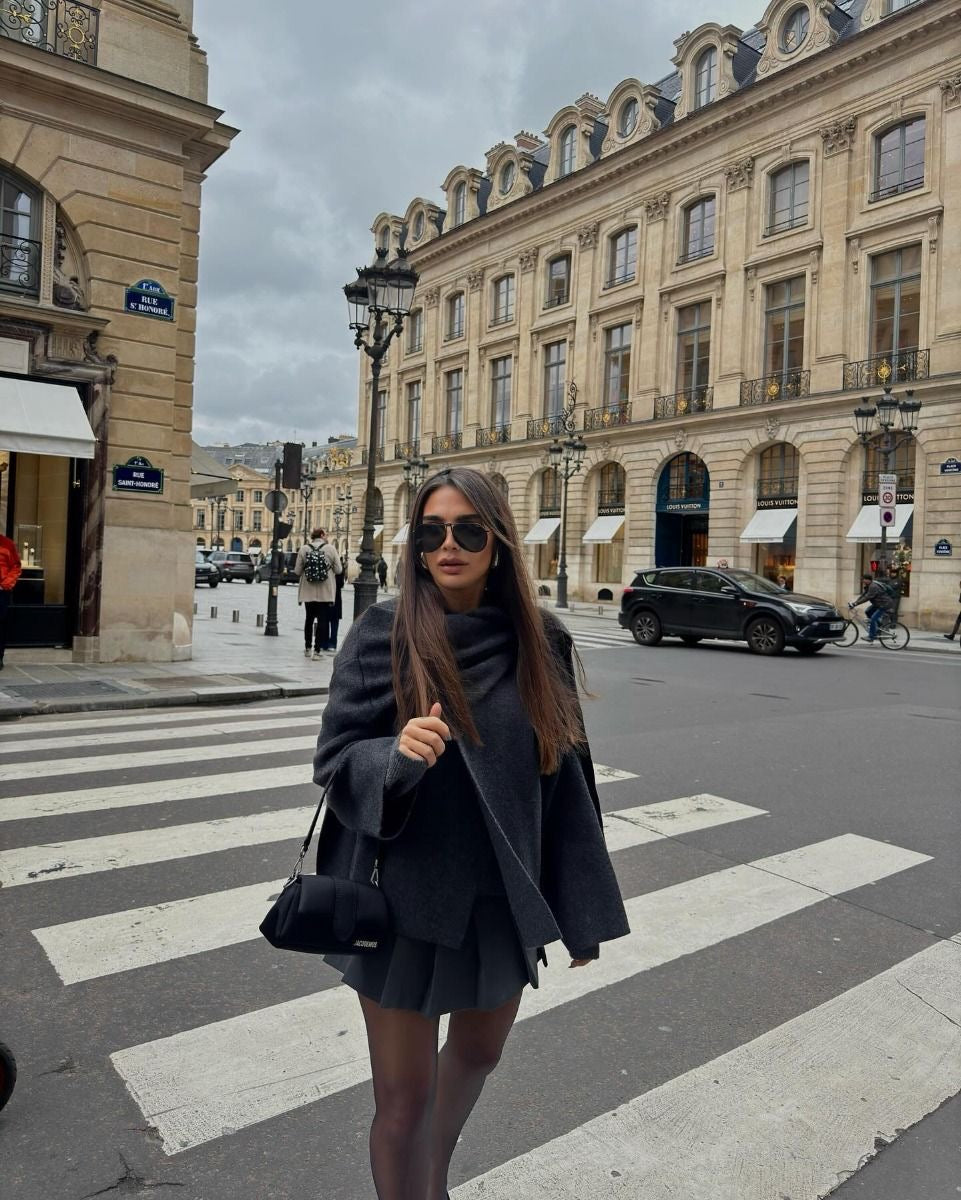 Camille™ | Manteau Écharpe Chic