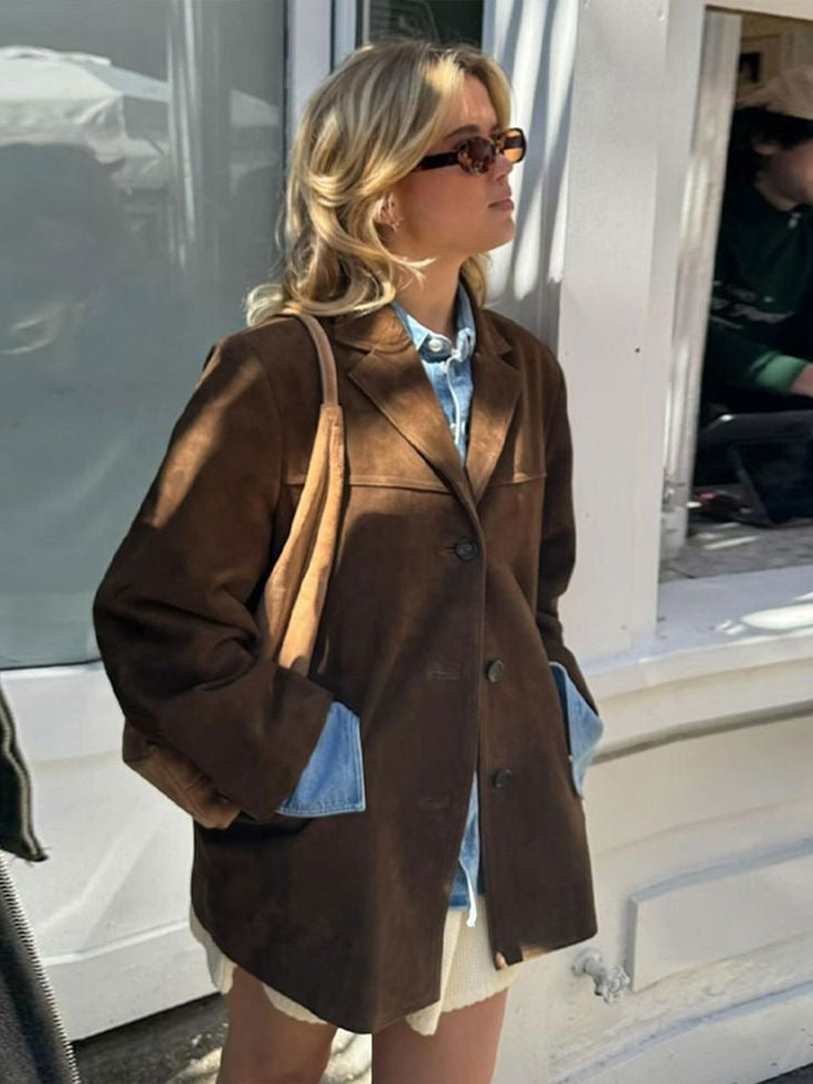 Camille™ | Veste en Suède