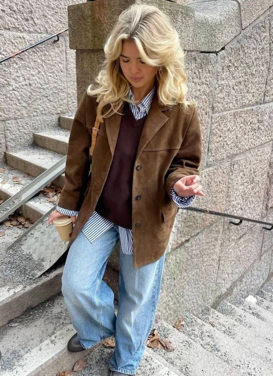 Camille™ | Veste en Suède