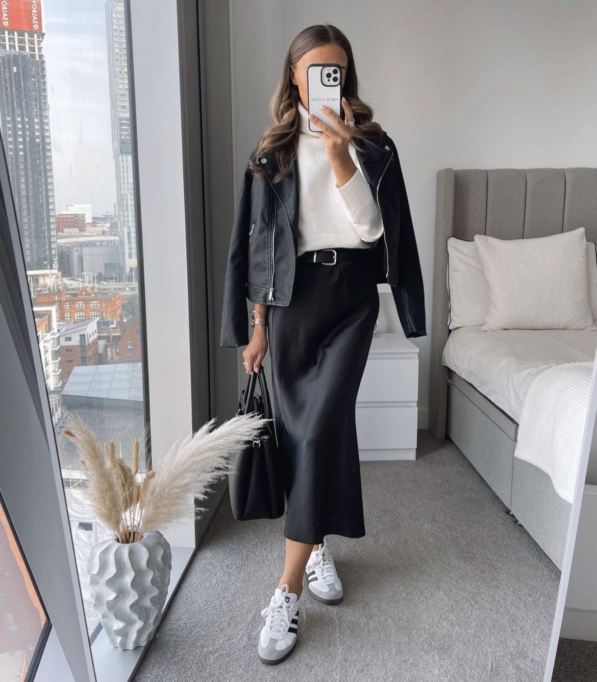 Camille™ | Jupe Maxi en Satin