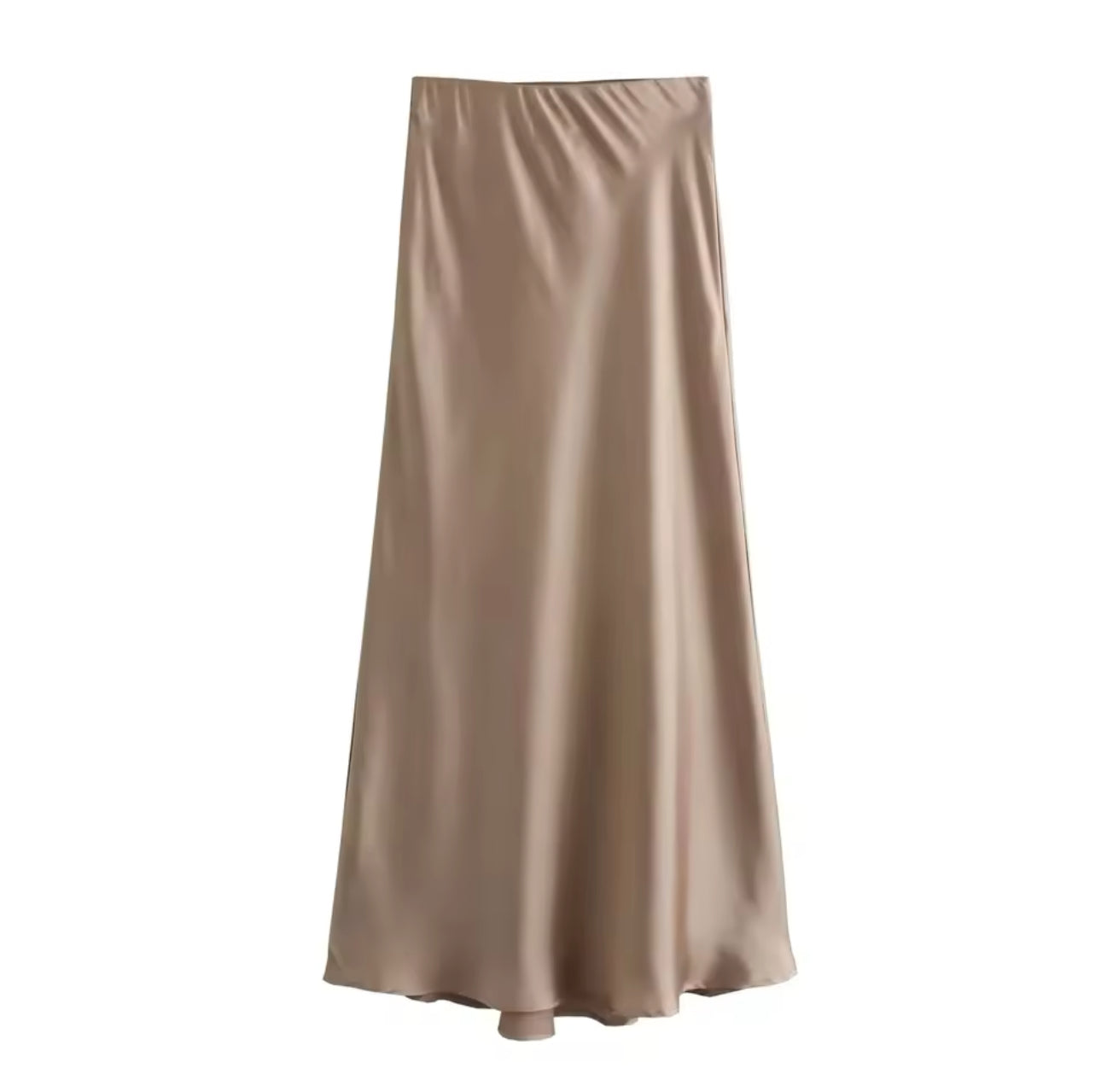 Camille™ | Jupe Maxi en Satin