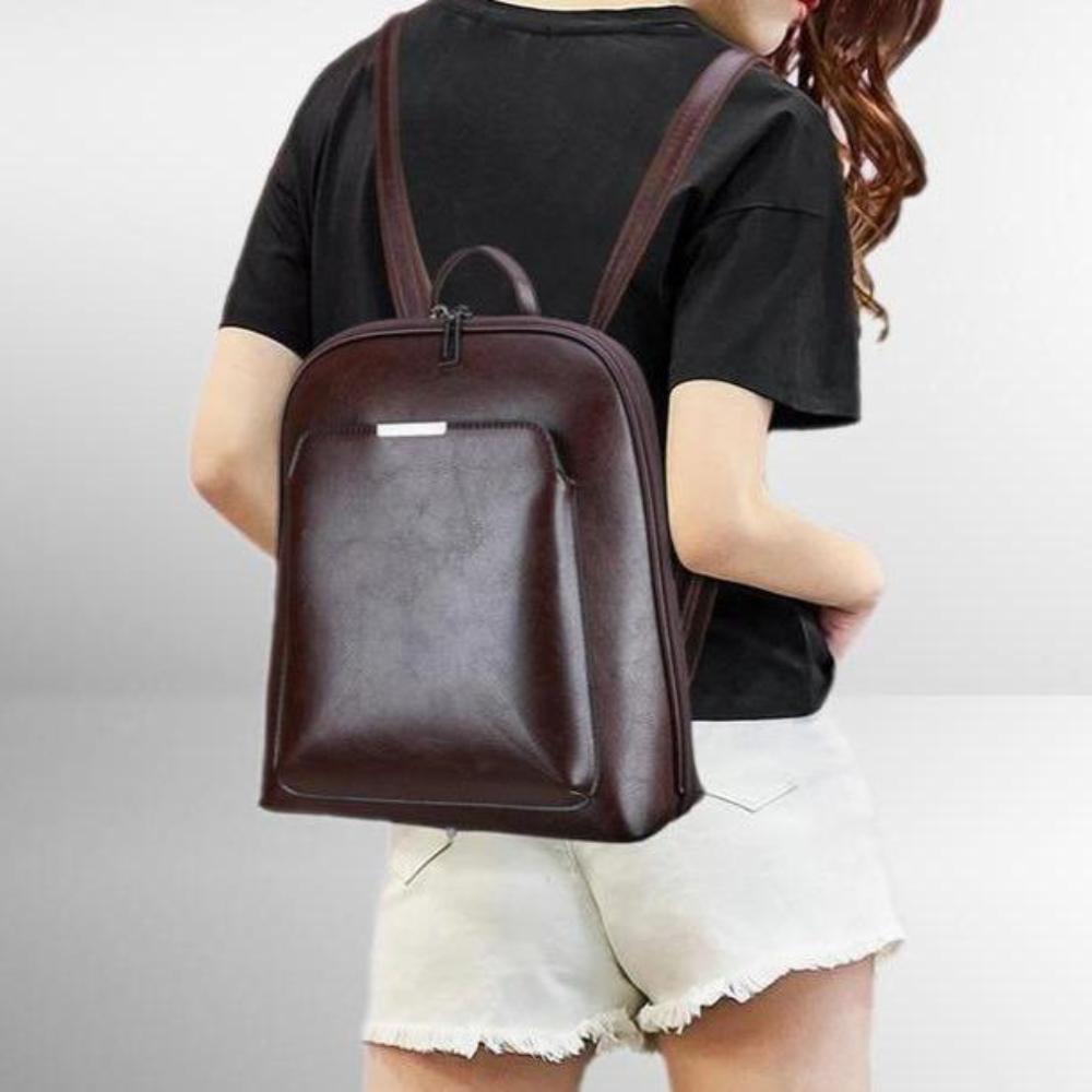 Camille™ | Sac à dos double zip classique au design épuré