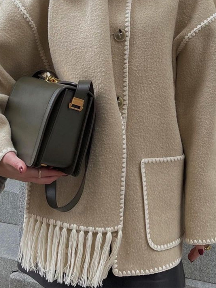 Camille™ | Manteau Écharpe