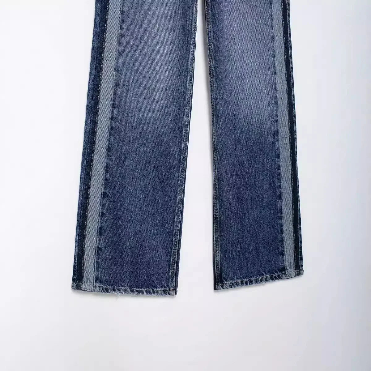 Camille™ | Jean Évasé à Bandes Latérales