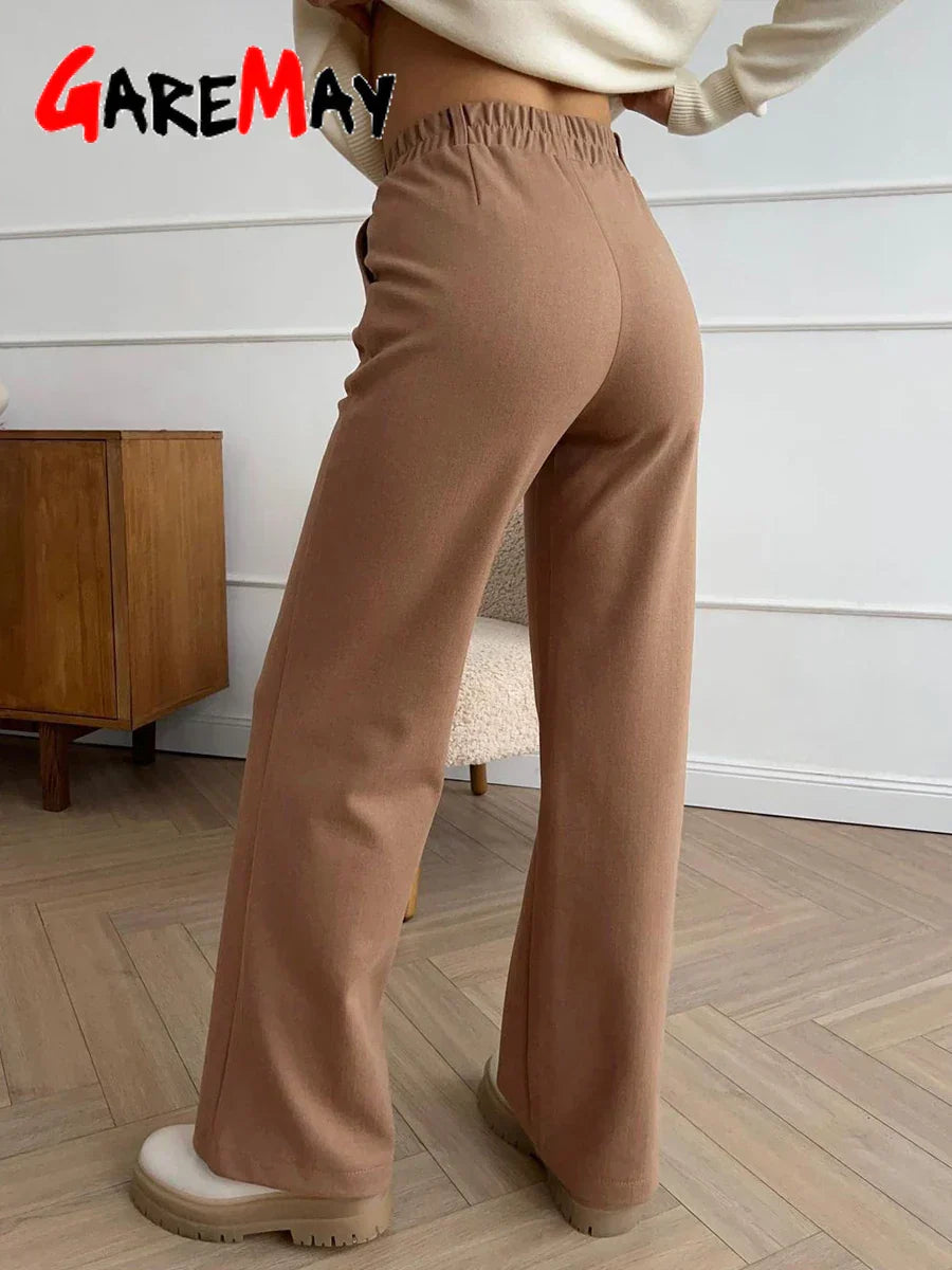 Camille™ | Pantalon Élégant à Taille Élastique