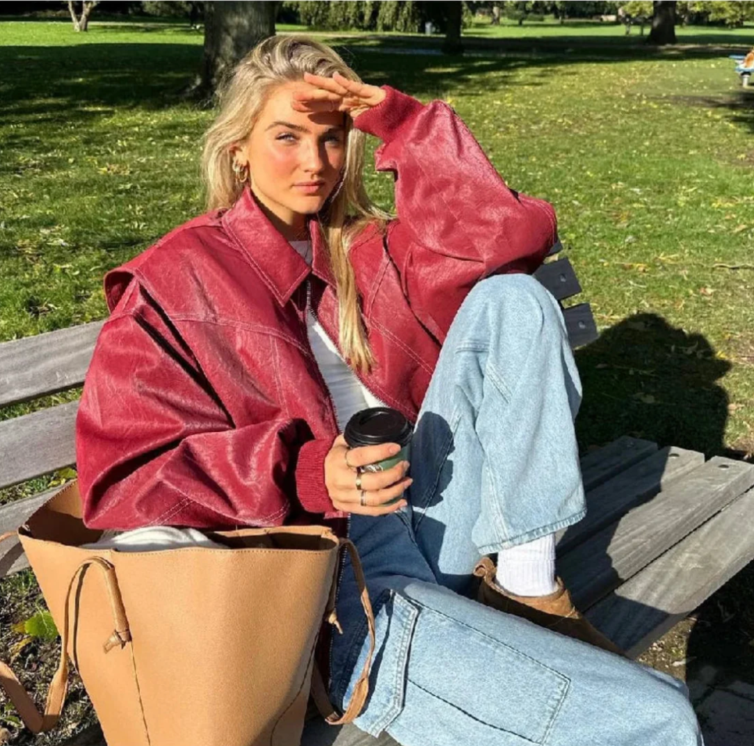 Camille™ | Veste en Cuir