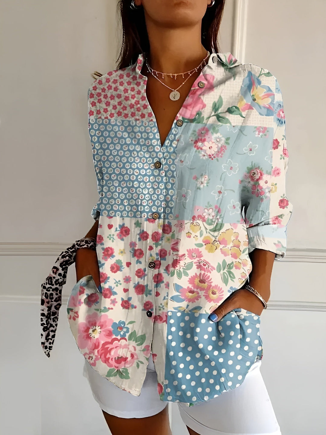 Lovisa™ | Flytande blus med elegant täckning