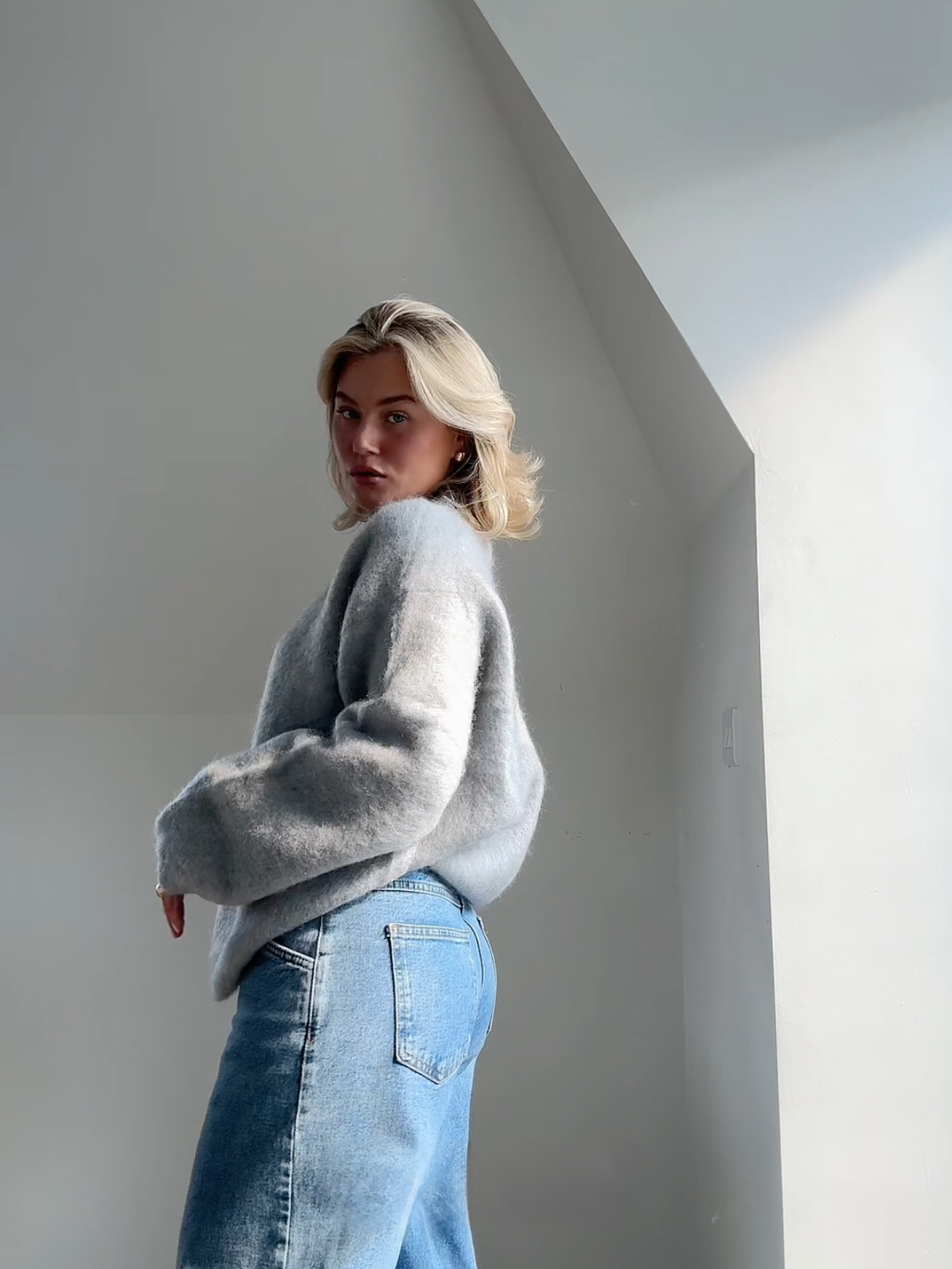Camille™ | Pull Col Rond en Mohair