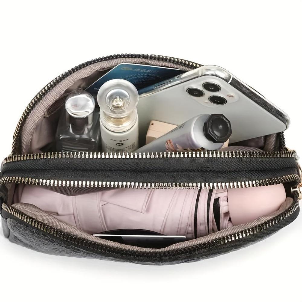 Camille™ | Mini sac bandoulière en simili crocodile
