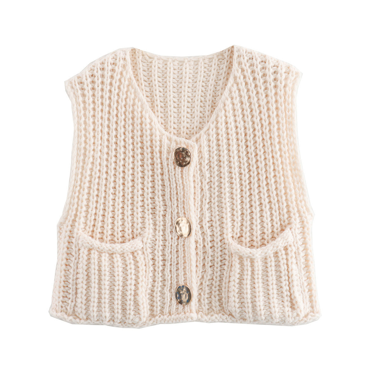 Camille™ | Gilet style tricoté