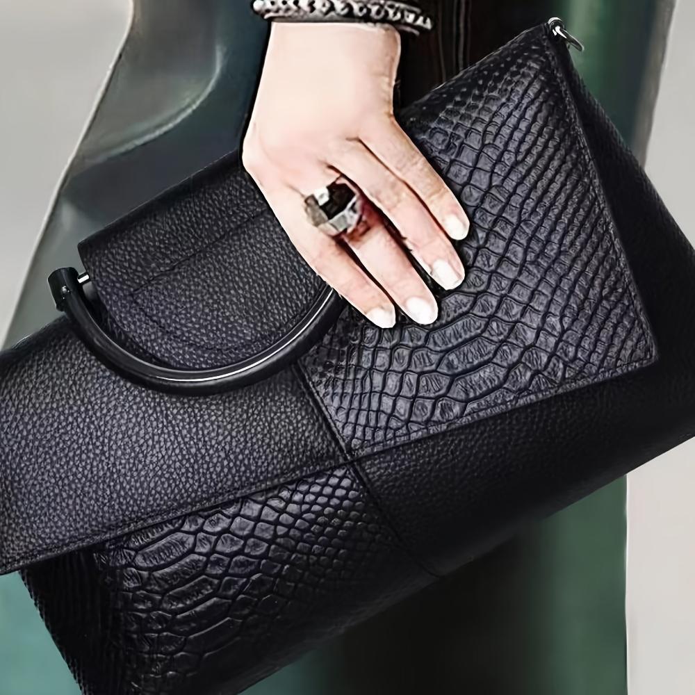 Camille™ | Sac de luxe à motif crocodile