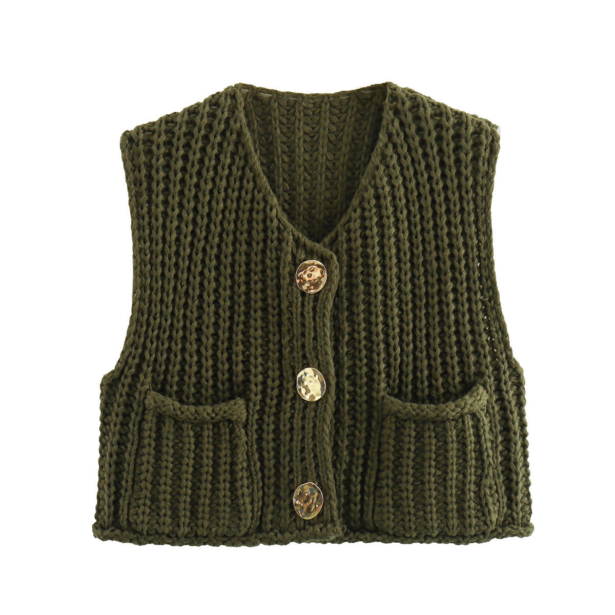 Camille™ | Gilet style tricoté
