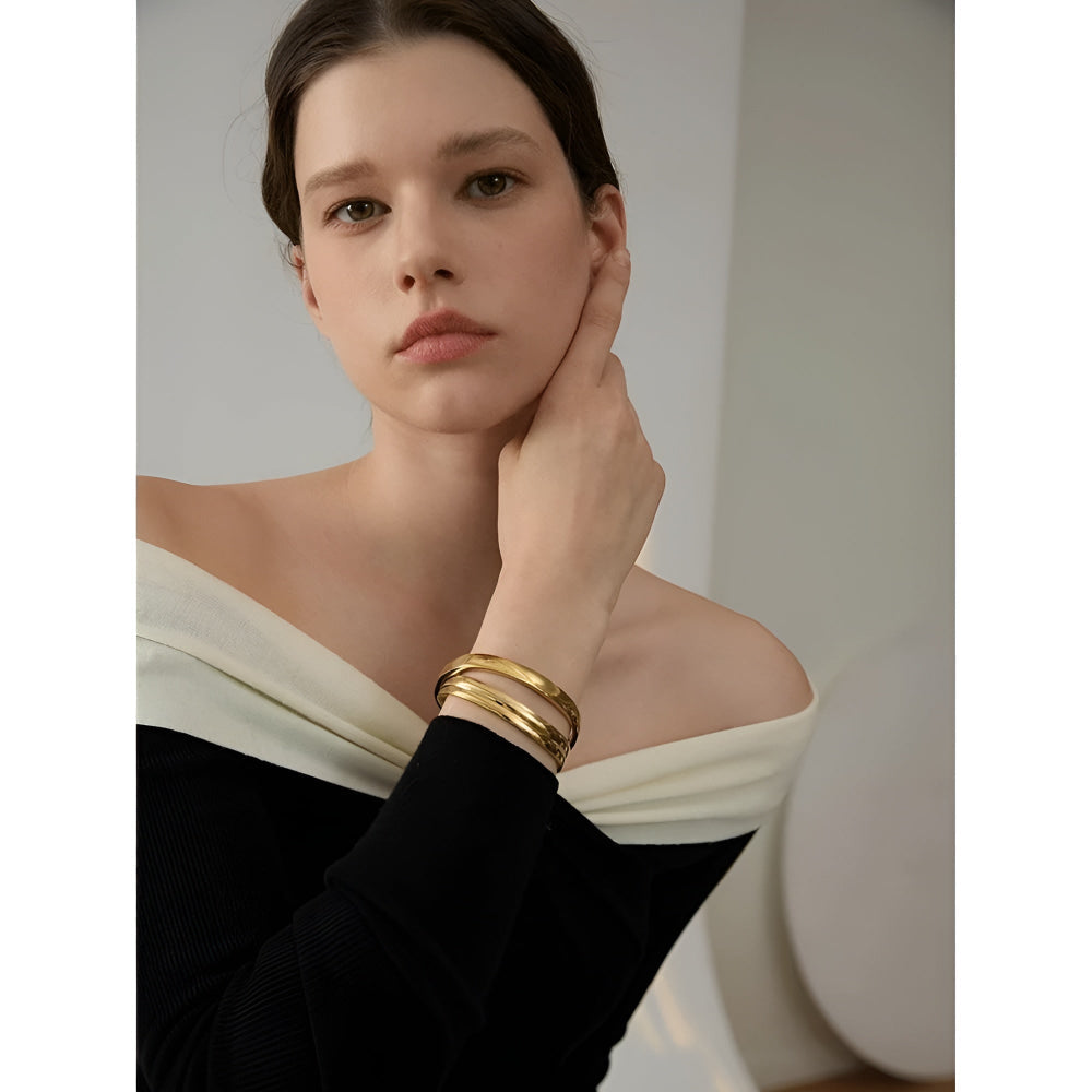 Febe™ | Minimalistiskt Guldarmband
