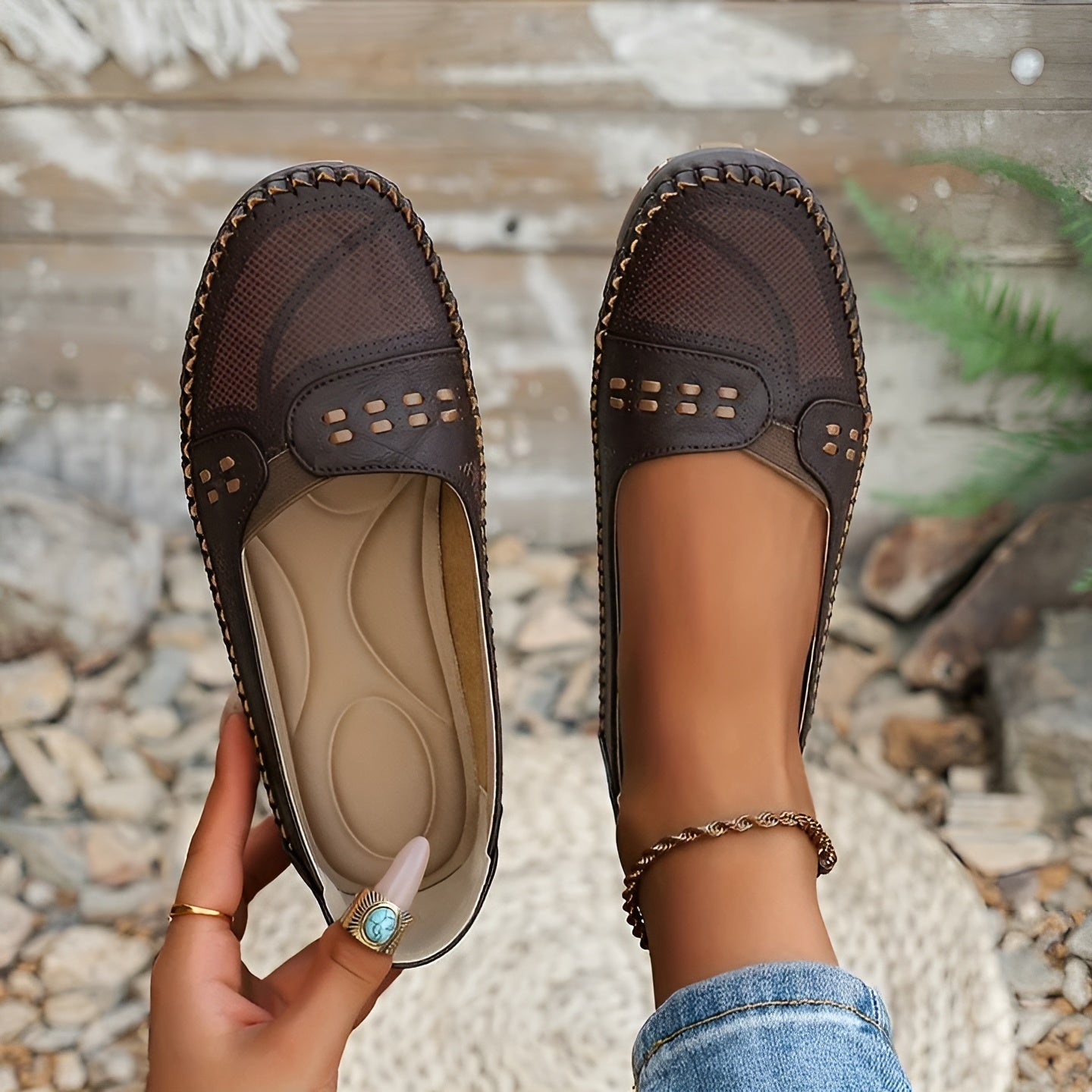 Gerda™ | Ortopediska Platta Skor