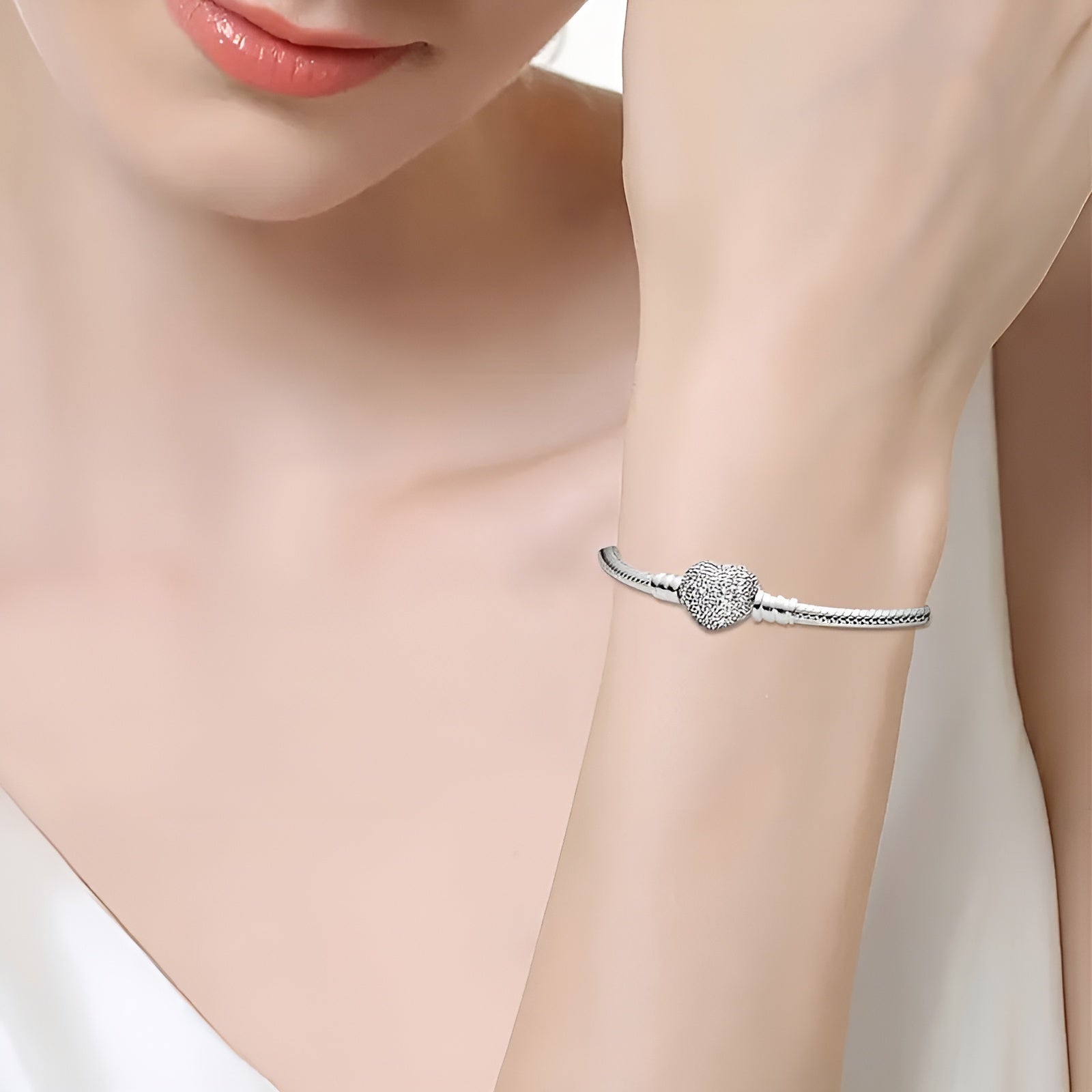 Eterhjärta™ | Hjärta Silverarmband