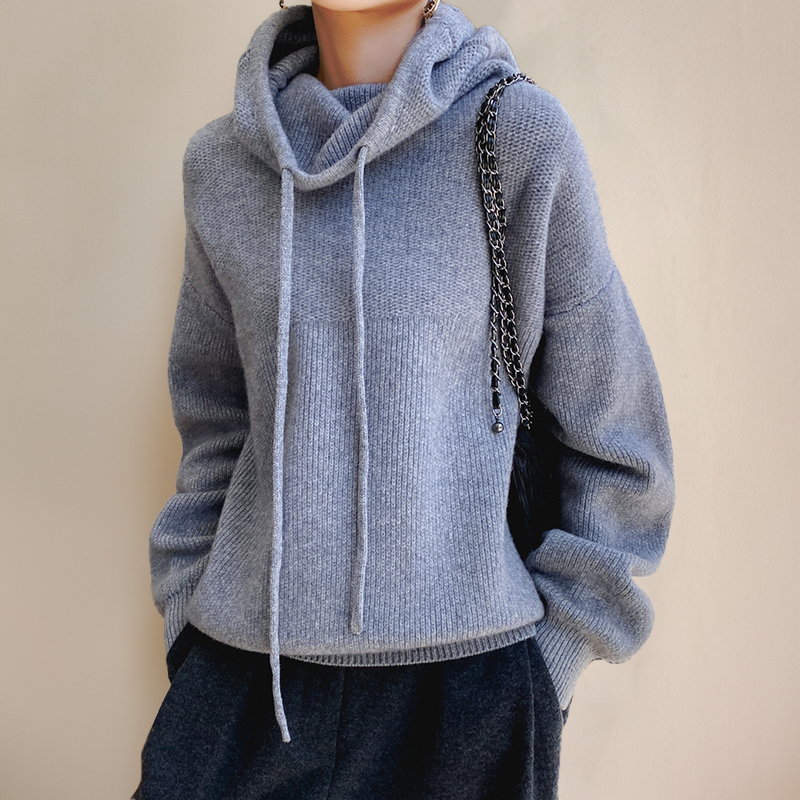 Camille™ | Pull à col roulé en laine mérinos
