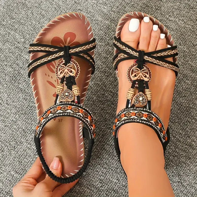 Maria™ | Sandaler i Ibiza-stil