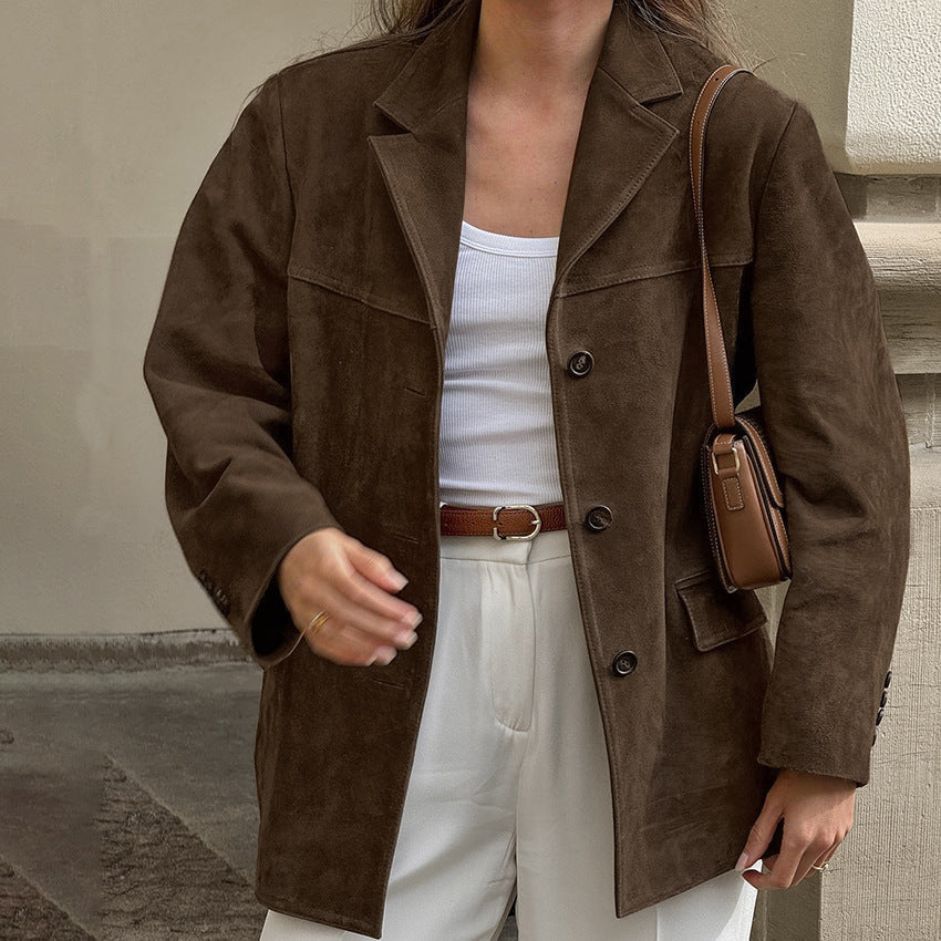 Camille™ | Veste en Suède