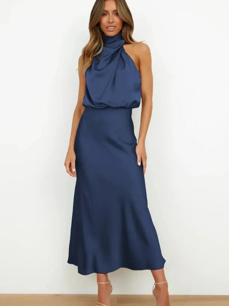Camille™ | Grace Robe Élégante en Soie