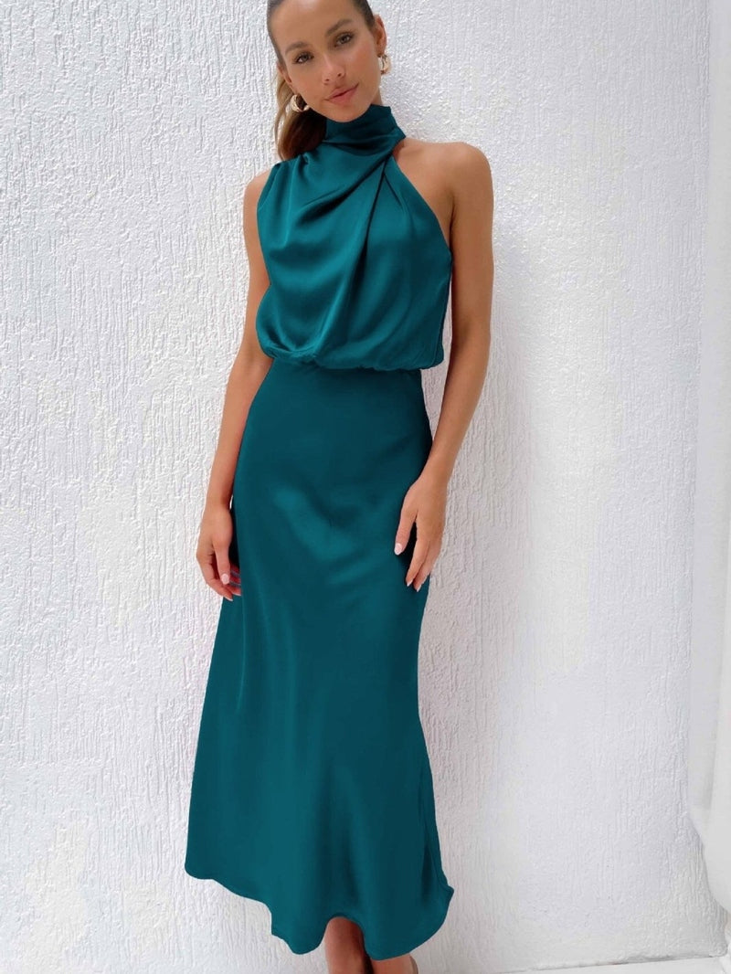 Camille™ | Grace Robe Élégante en Soie