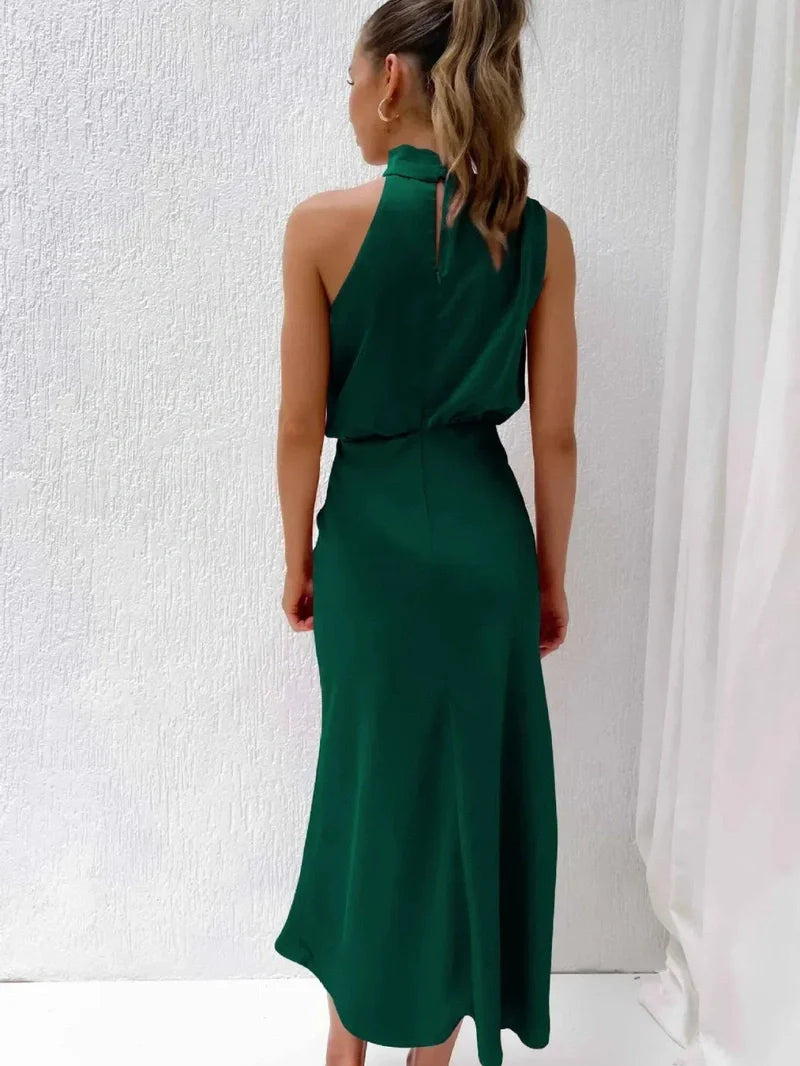 Camille™ | Grace Robe Élégante en Soie