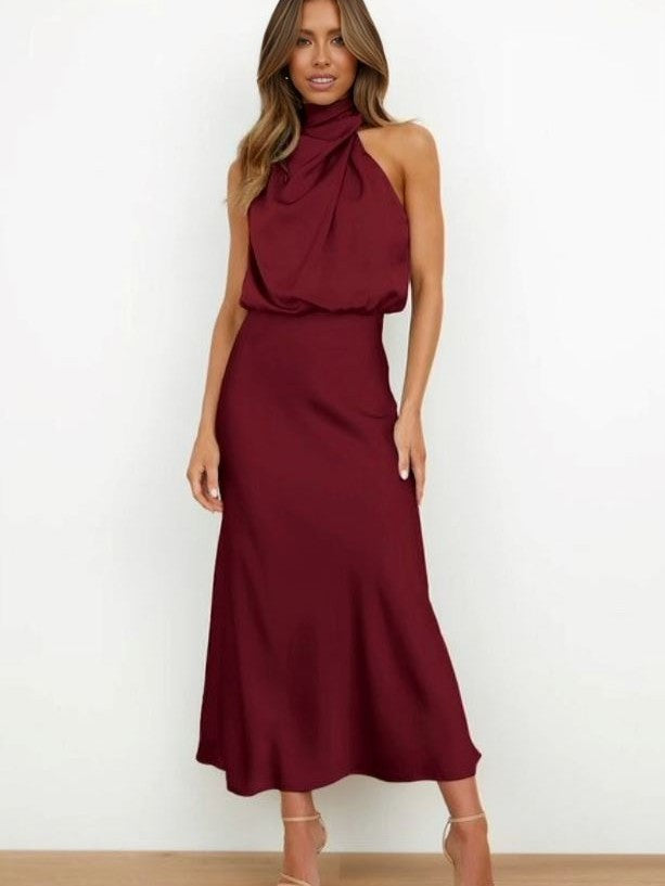 Camille™ | Grace Robe Élégante en Soie