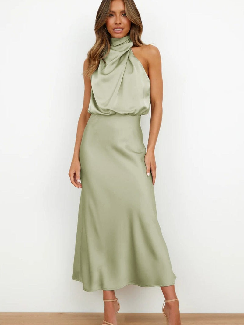 Camille™ | Grace Robe Élégante en Soie