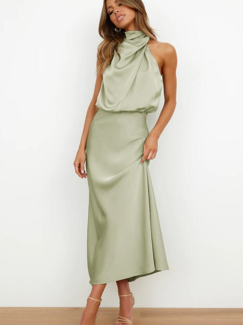 Camille™ | Grace Robe Élégante en Soie