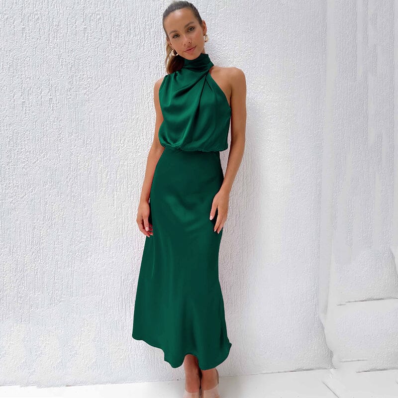 Camille™ | Grace Robe Élégante en Soie