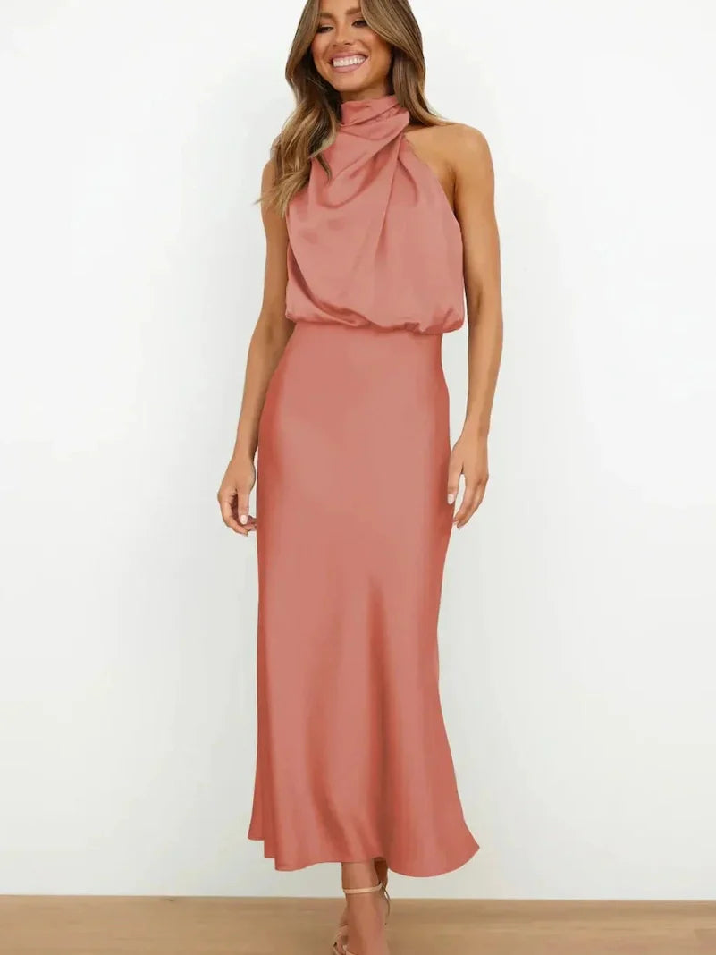 Camille™ | Grace Robe Élégante en Soie