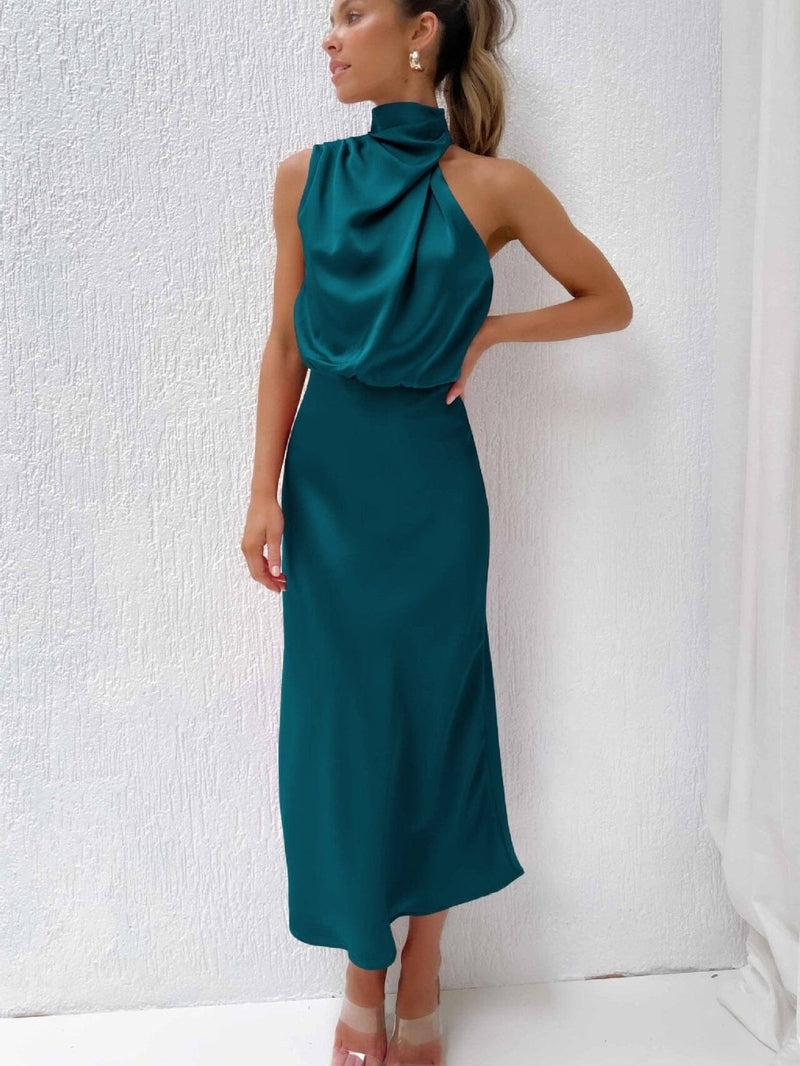 Camille™ | Grace Robe Élégante en Soie