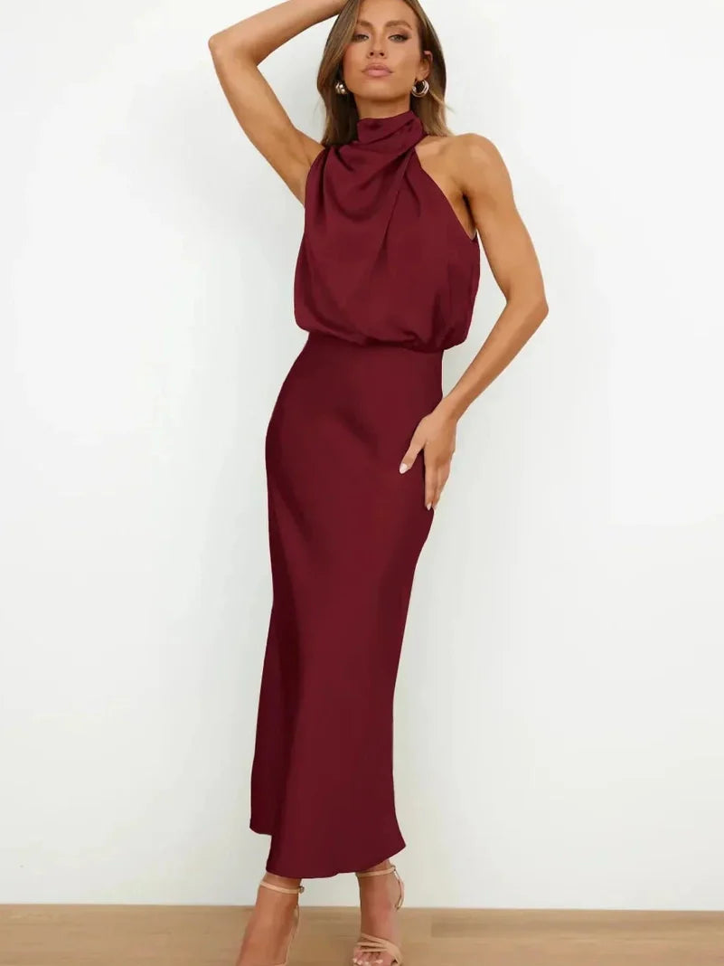 Camille™ | Grace Robe Élégante en Soie